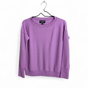 Banana Republic Violet Italian Yarn By Filpucci Merino Wool Cashmere Sweater S